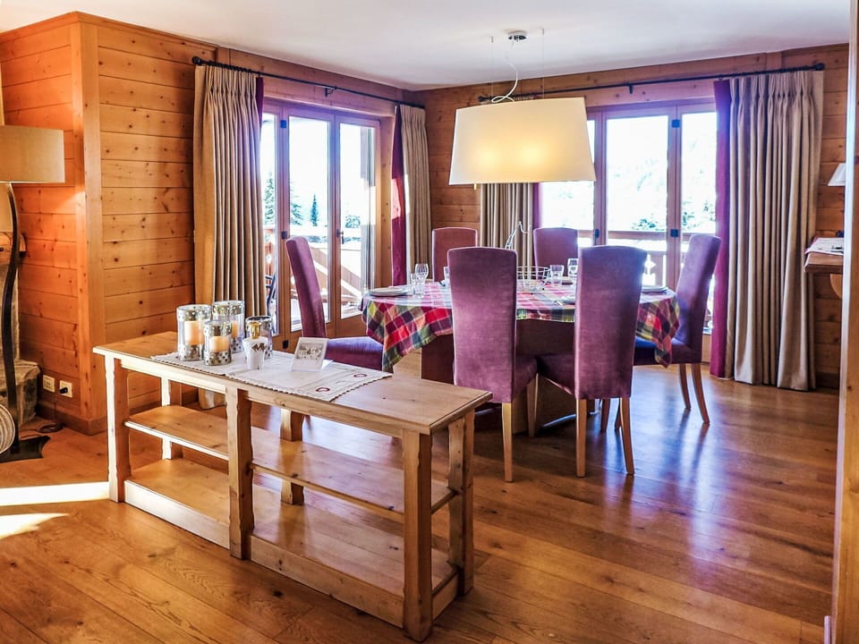 Furniture, Interior Design, Wood, Flooring, Table, Chair, Floor, Ceiling, Room, Wood Flooring