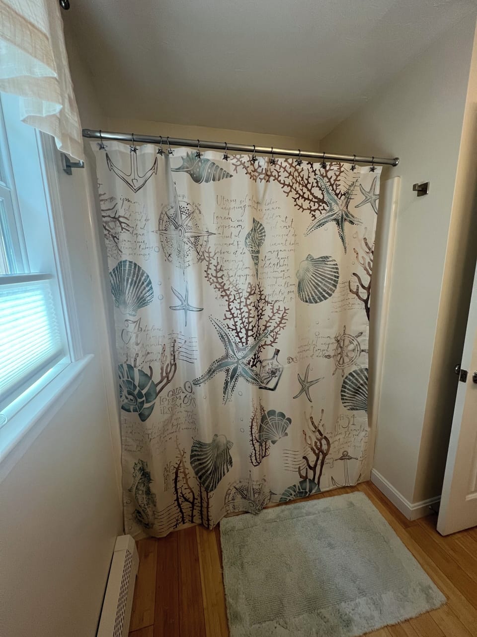 Shower and tub first floor bathroom