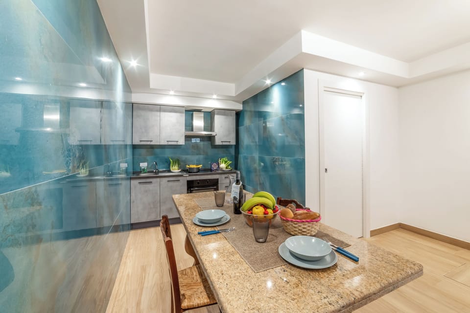 Kitchen and dining area