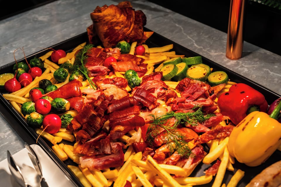 Daily buffet breakfast for a fee