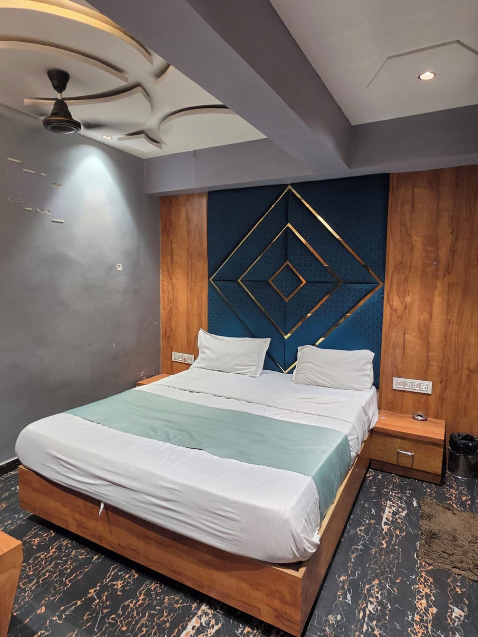 Deluxe Double Room, City View | In-room safe, desk, laptop workspace, iron/ironing board