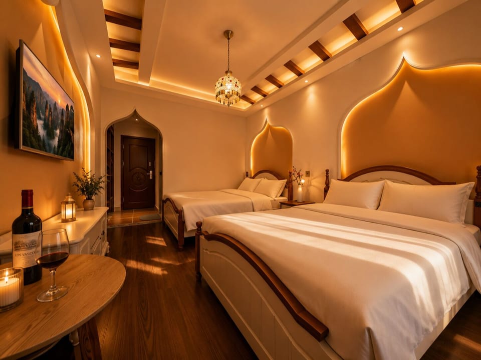 Comfort Double or Twin Room | Premium bedding, down comforters, memory foam beds, blackout drapes