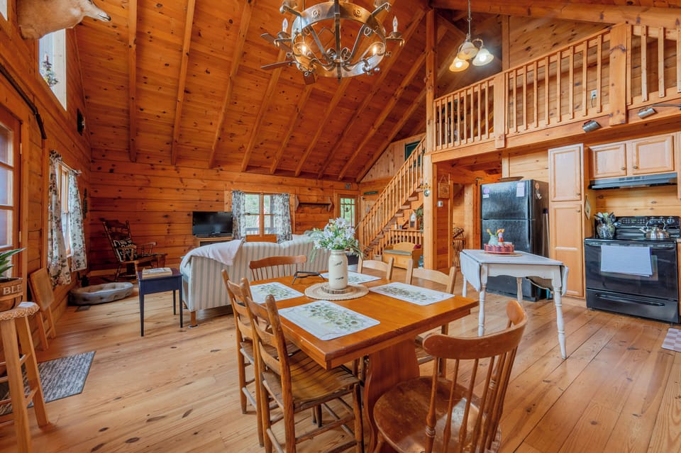 Open-concept layout ideal for gathering and relaxing together.