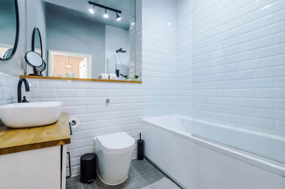 New Stylish City-centre Flat w Parking Sleeps 4 Apartment in Birmingham