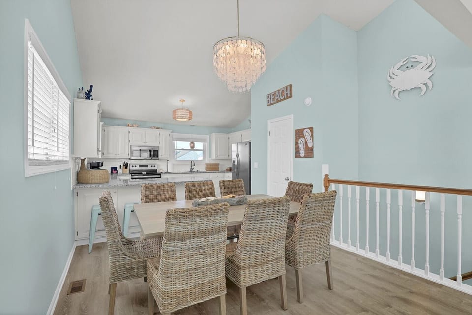 Dinning room and kitchen
