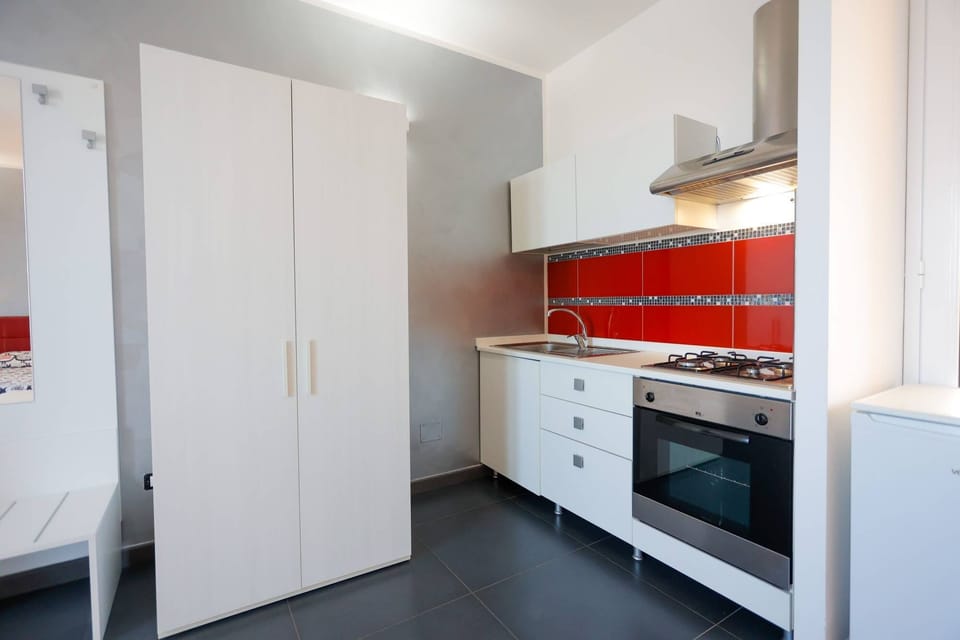 Studio, Terrace | Private kitchen