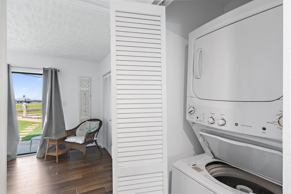Washer and dryer