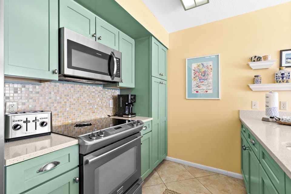Updated Stainless Steel Appliances