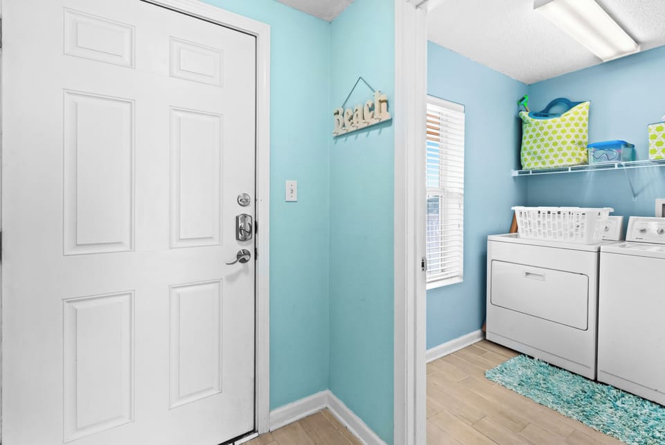 Entry and Laundry Room