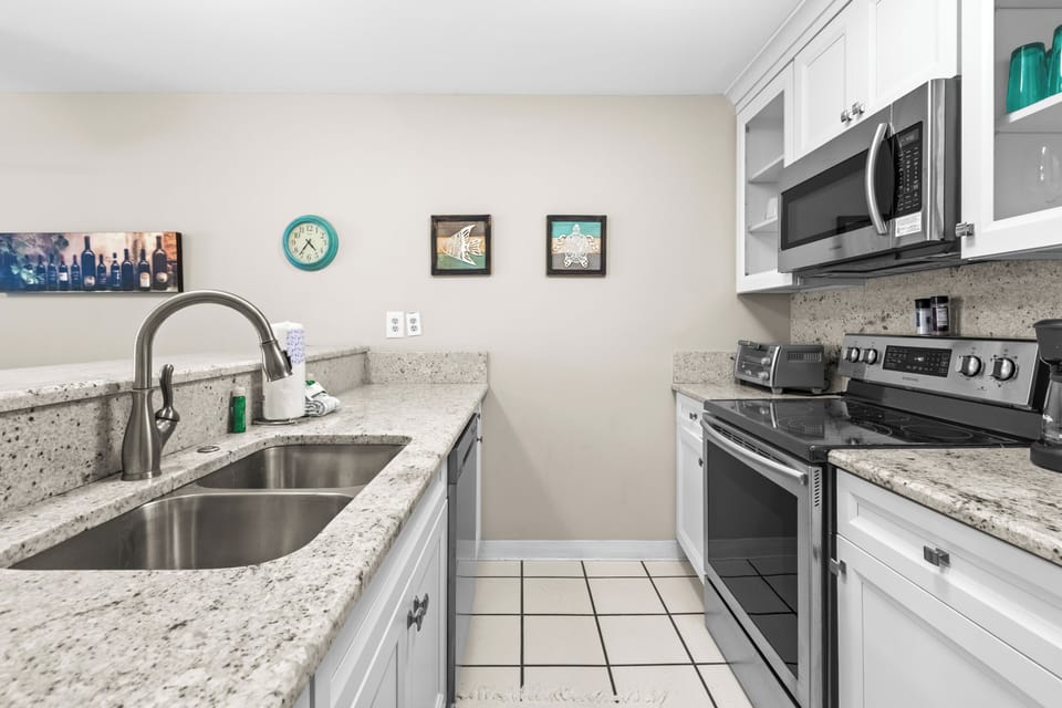 Kitchen with New Appliances