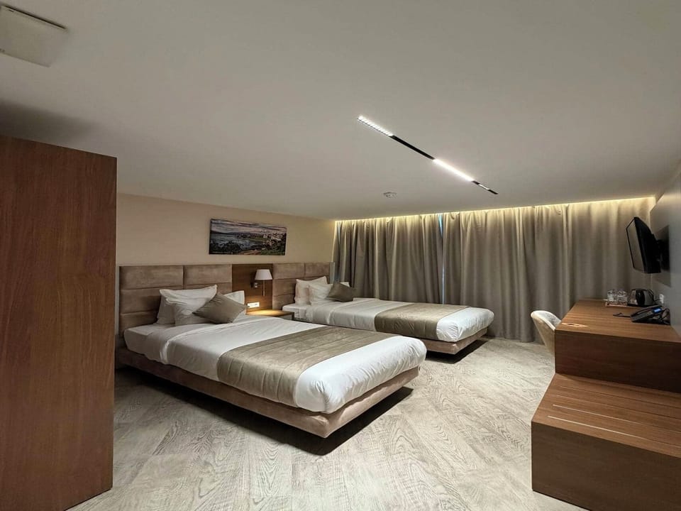 Classic Twin Room, City View | Premium bedding, memory foam beds, minibar (free items), in-room safe