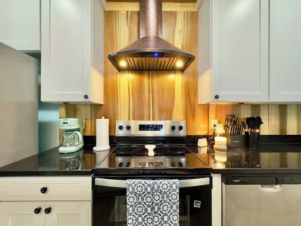Our kitchen is ready for meals, memories, and good times.
