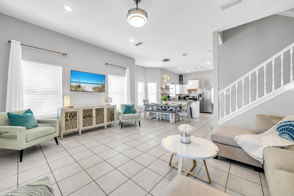 Relax in your beautifully appointed living space with comfortable seating, modern amenities, and an open-concept design perfect for memorable gatherings.