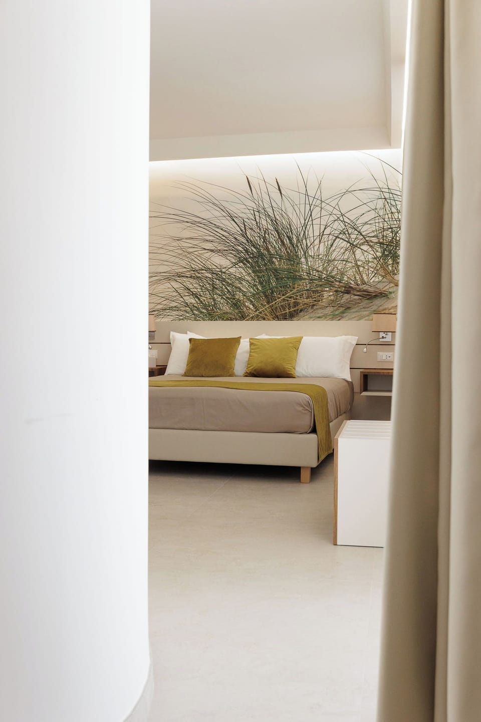 Quadruple Room, Garden View | In-room safe, desk, laptop workspace, blackout drapes
