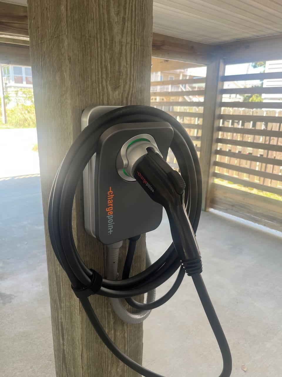 Level 2 EV Charger Free For Guests