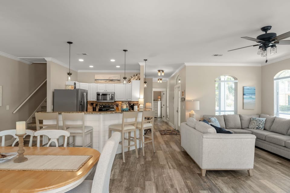 Kitchen/Dining/Living Area