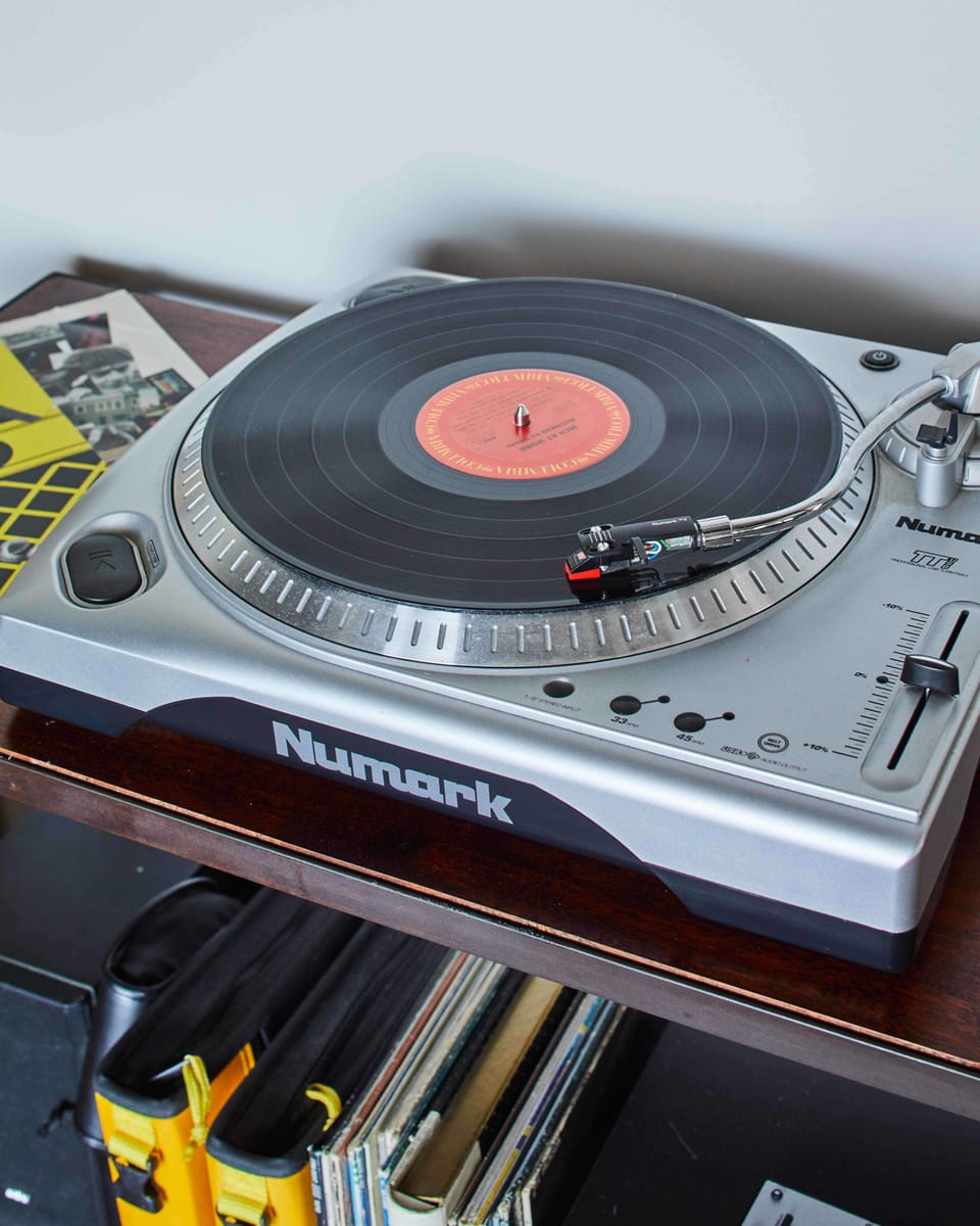 Choose a record from our collection or browse from our hundreds of CDs to set the perfect mood for your stay.