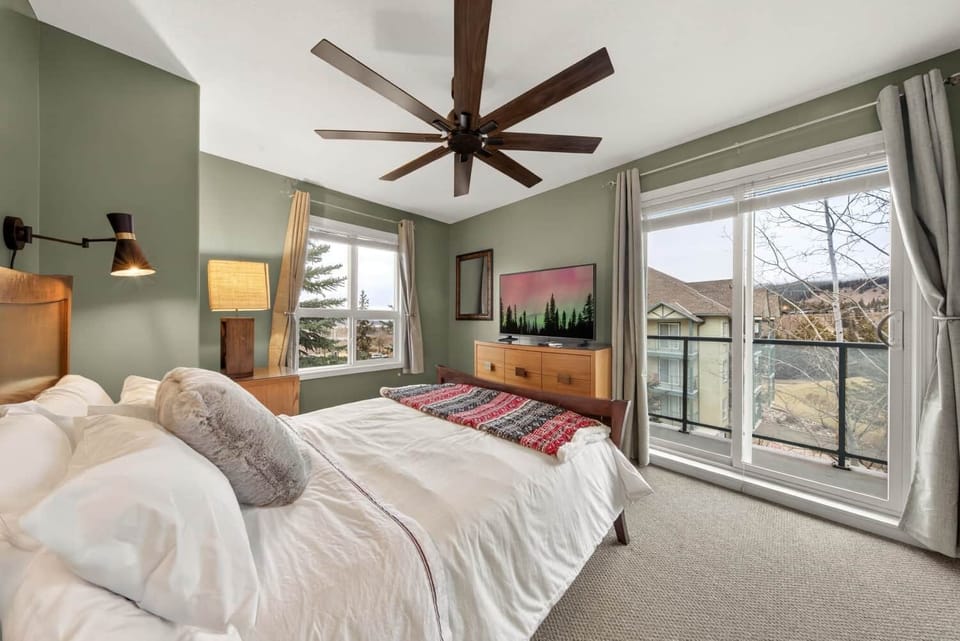 Relax in your own corner suite master bedroom
