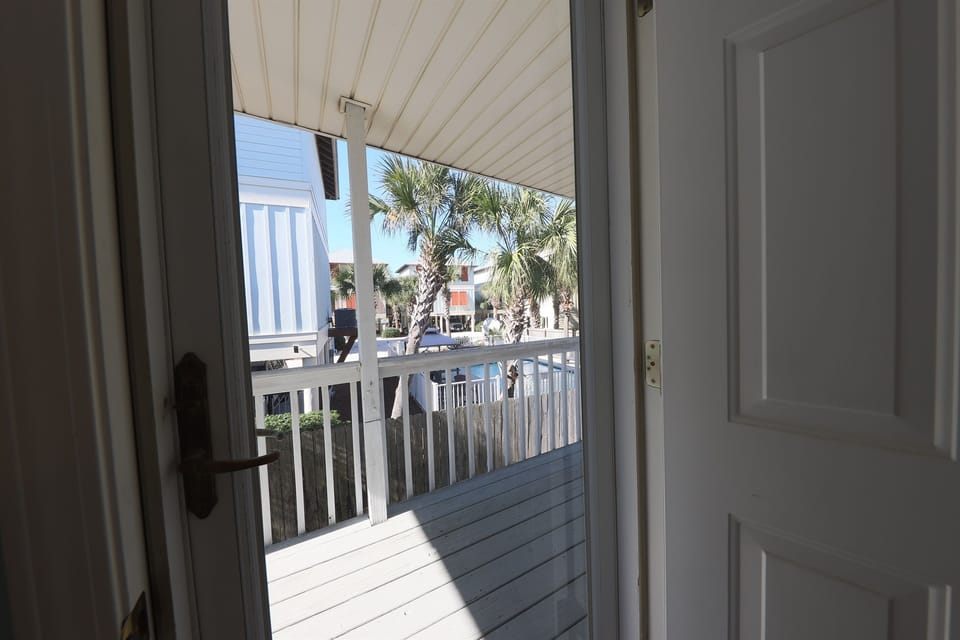 Master Bedroom Deck