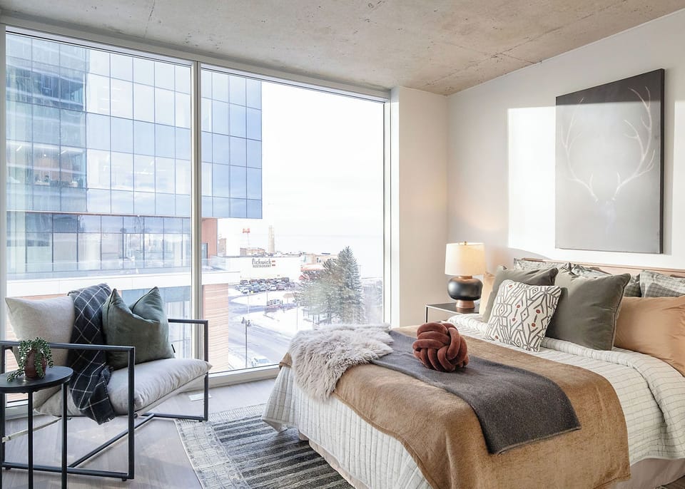 Deluxe Apartment, Partial Lake View | Premium bedding, down comforters, in-room safe, iron/ironing board