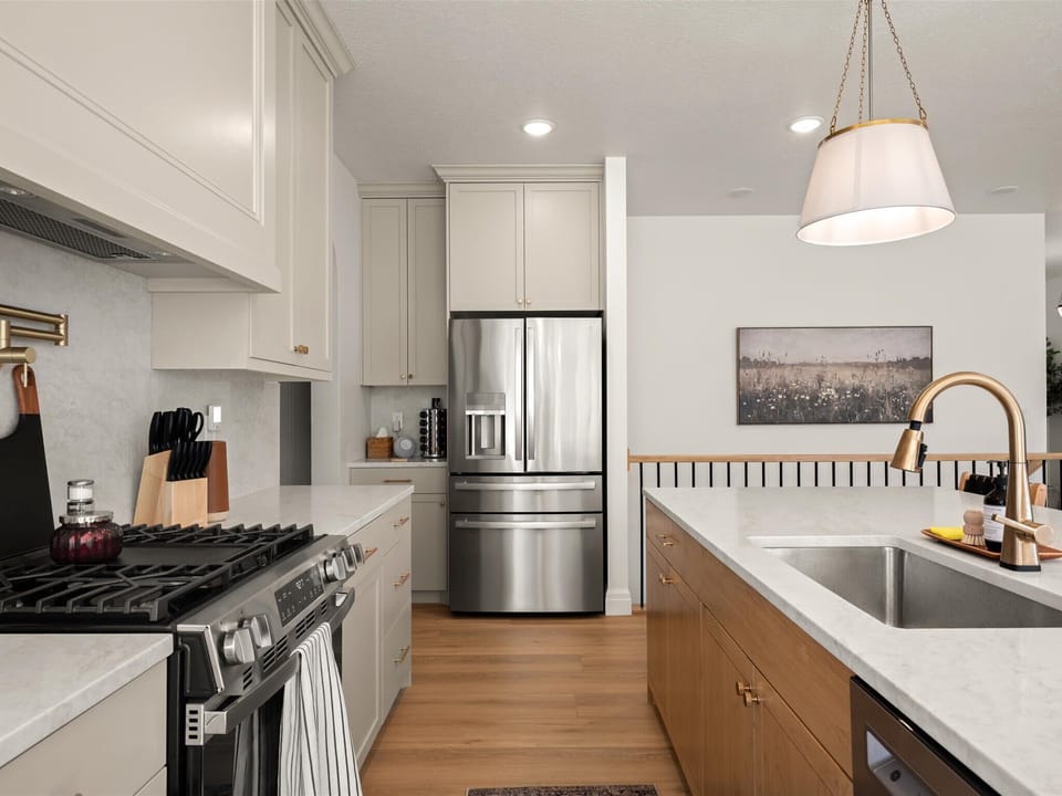 Walkway in Kitchen