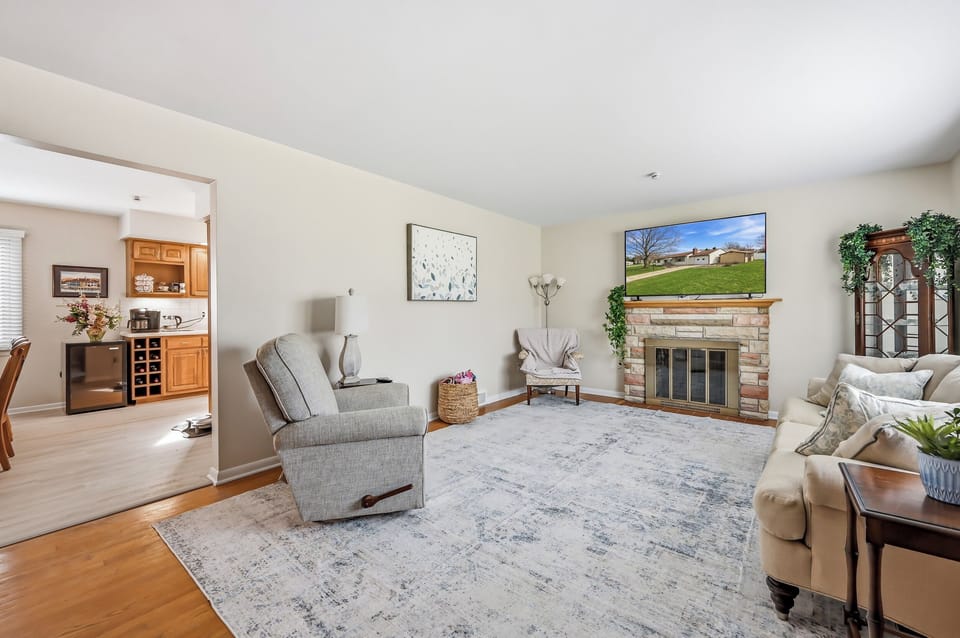 Spacious and cozy at the same time.