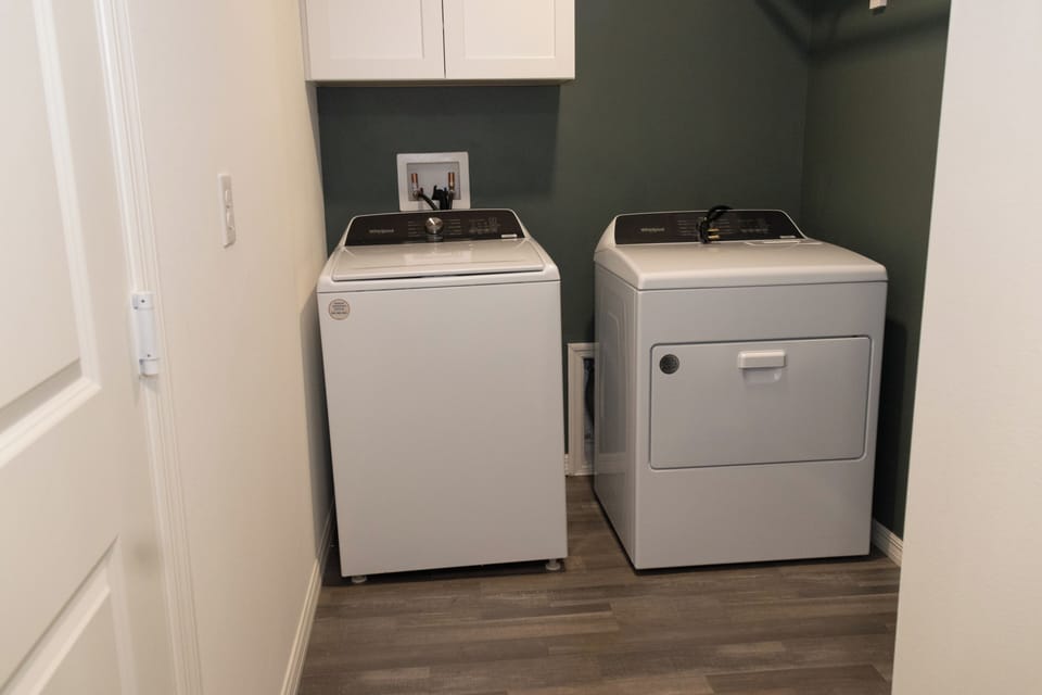 Laundry area