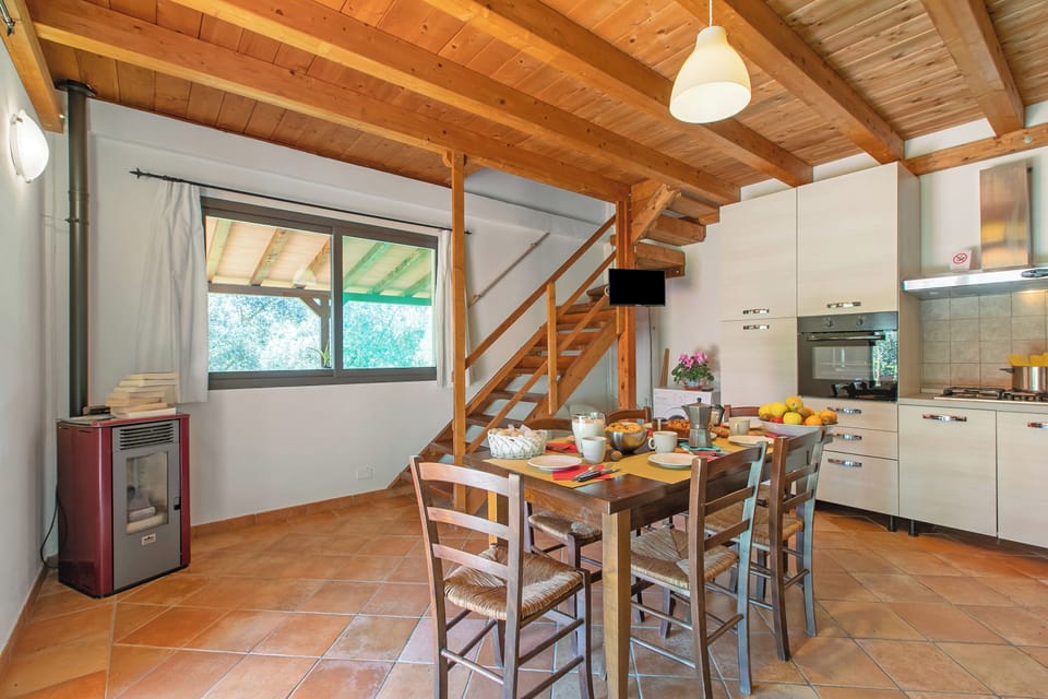 Kitchen and dining area