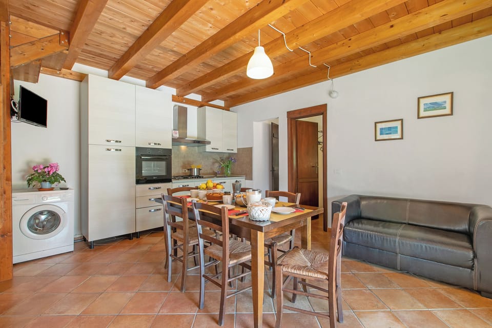 Kitchen and dining area
