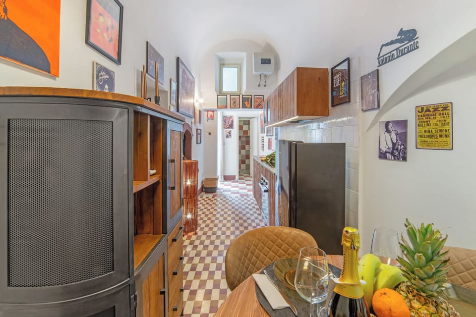 Kitchen and dining area