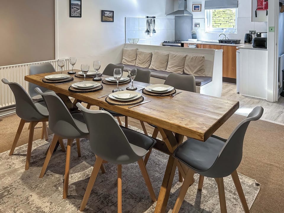 Kitchen/diner | Twitchill Farm : Birch Cottage - Twitchill Farm , Hope