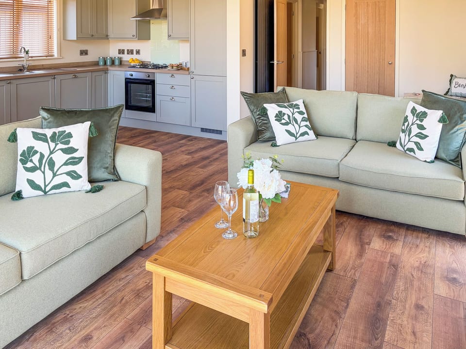 Living area | Lodge 3 - Bolingey Lakes, Perranporth
