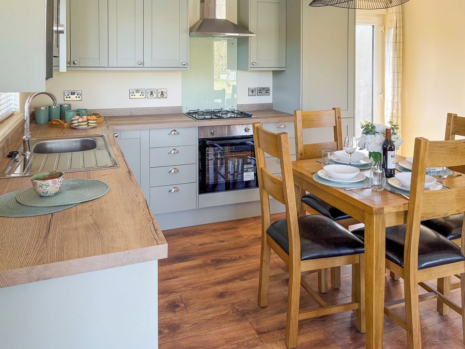 Open plan living space | Lodge 1 - Bolingey Lakes, Perranporth