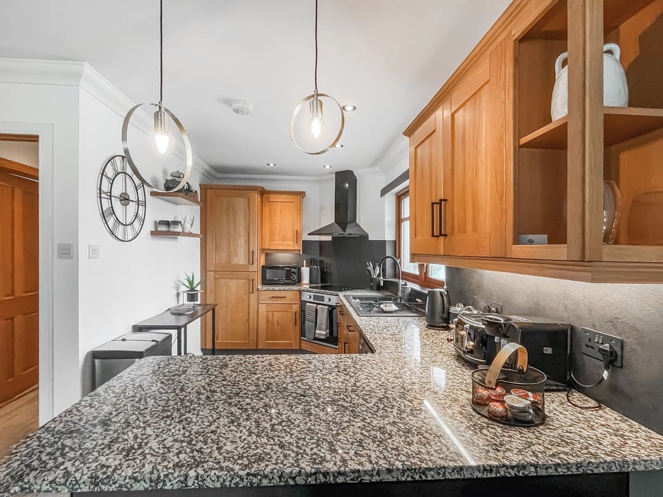 Open plan living space | Flat 7, Canalside Apartments, Banavie, Fort William