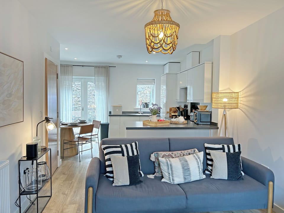 Open plan living space | Goose Cottage, Hayle