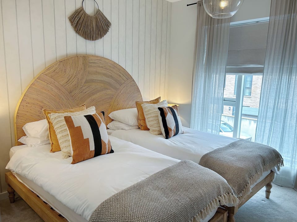 Twin bedroom | Goose Cottage, Hayle