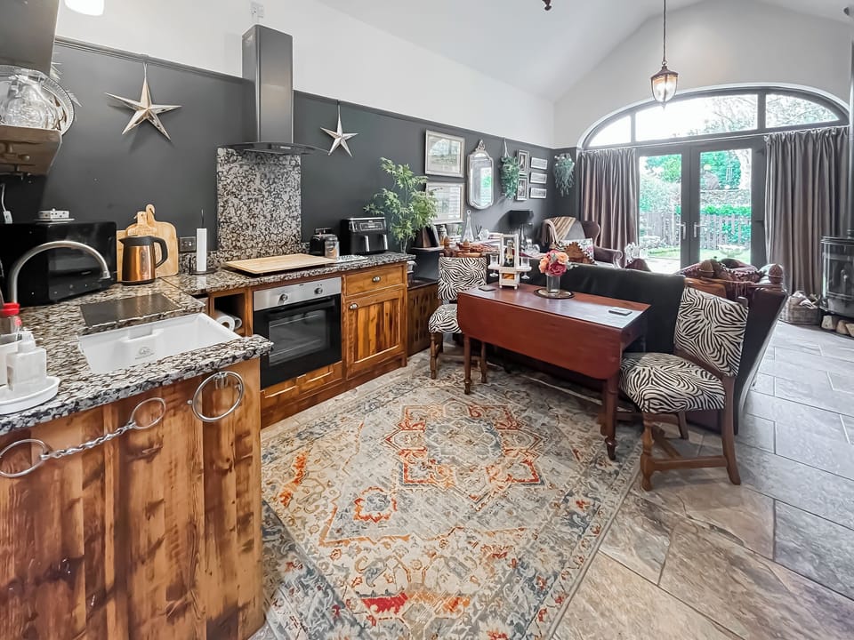 Open plan living space | Berts Barn, Candlesby