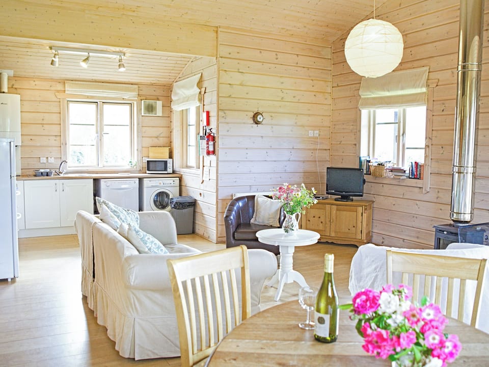 Open plan living space | Curlew Lodge - Arbigland Farm, Arbigland, near Kirkbean/Carsethorn