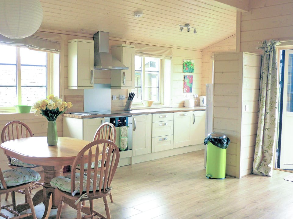 Open plan living space | Skylark Lodge - Arbigland Farm, Arbigland, near Kirkbean/Carsethorn