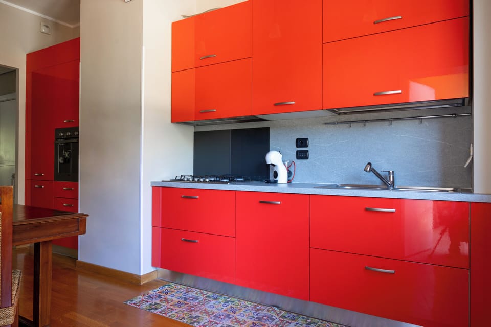 Apartment (2 Bedrooms) | Private kitchen | Microwave, oven, espresso maker, electric kettle