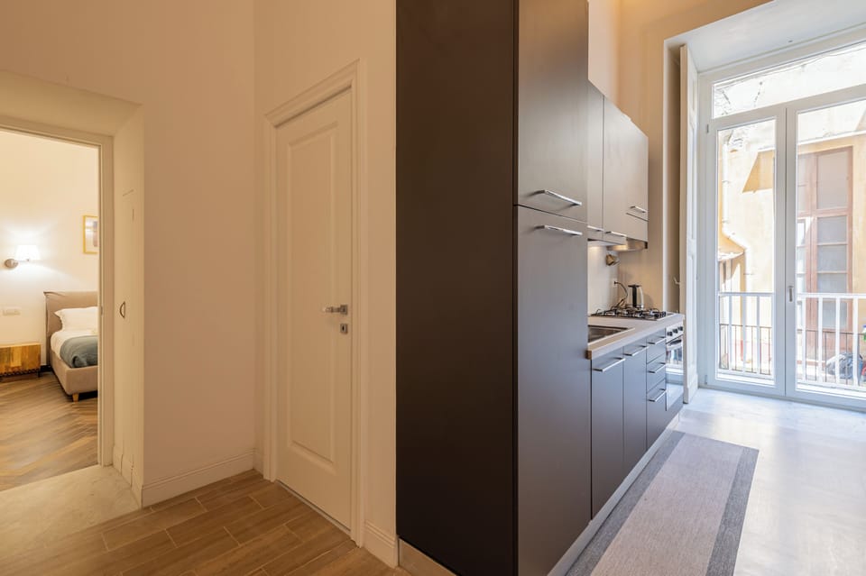 Apartment (2 Bedrooms) | Private kitchen | Espresso maker, microwave, oven, stovetop