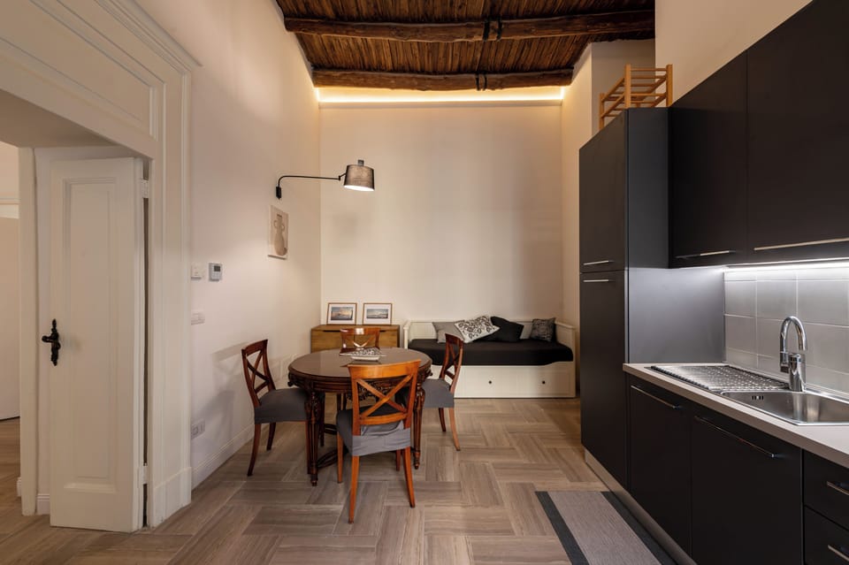 Apartment (2 Bedrooms) | Private kitchen | Espresso maker, microwave, oven, stovetop