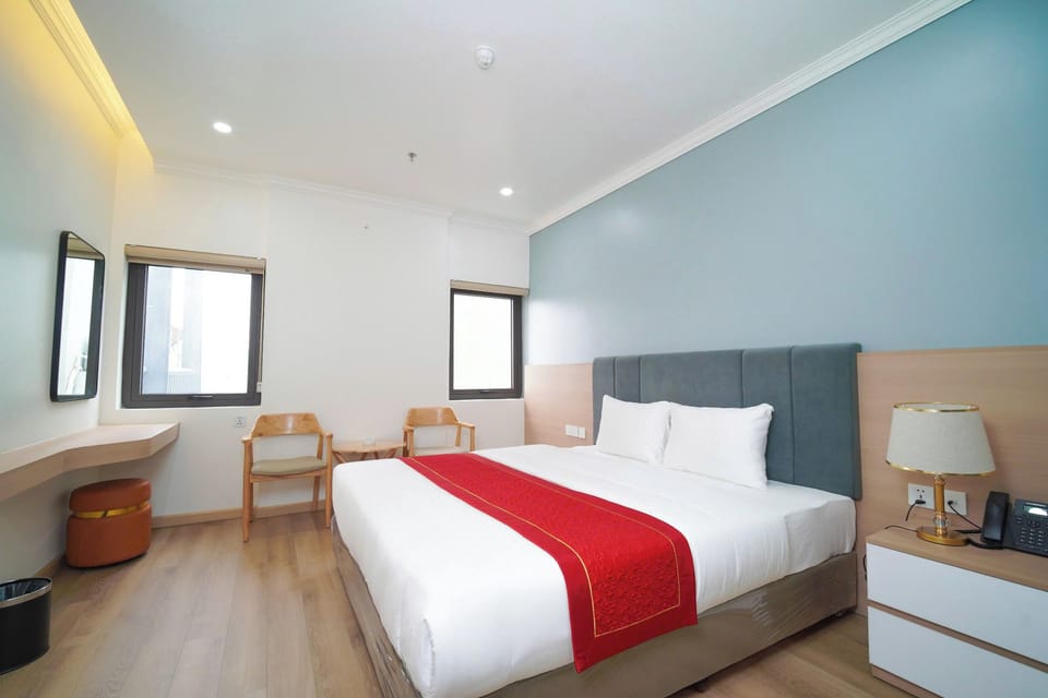 Double Room, City View | Iron/ironing board, WiFi (free)