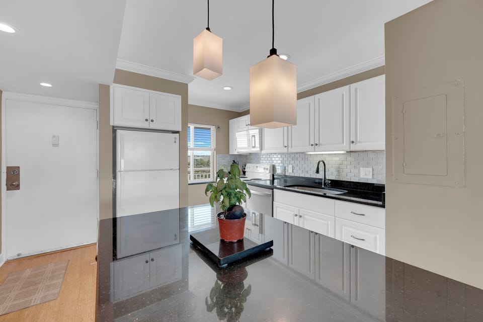 Kitchen at Leonardo Arms 527