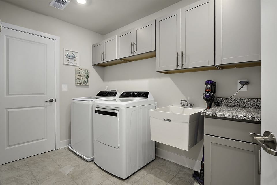 Laundry area