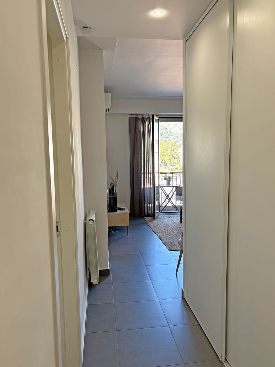 The hallway