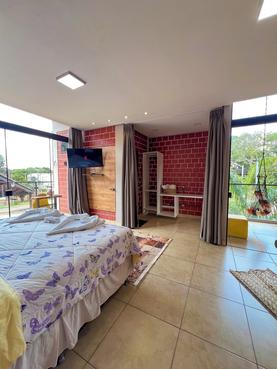 Deluxe Double Room, Balcony, City View | Free WiFi, bed sheets, wheelchair access