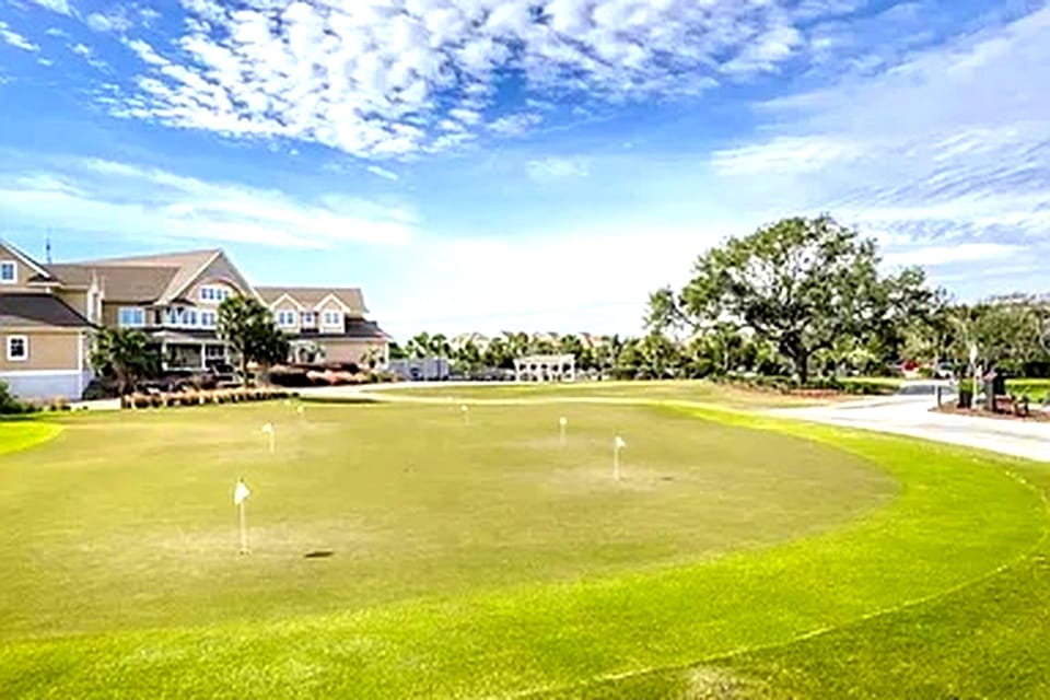 Practice your putting game at the SBI Golf Course.