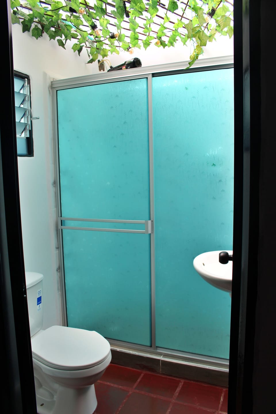Comfort Room, Mountain View | Bathroom | Shower, towels, soap, toilet paper
