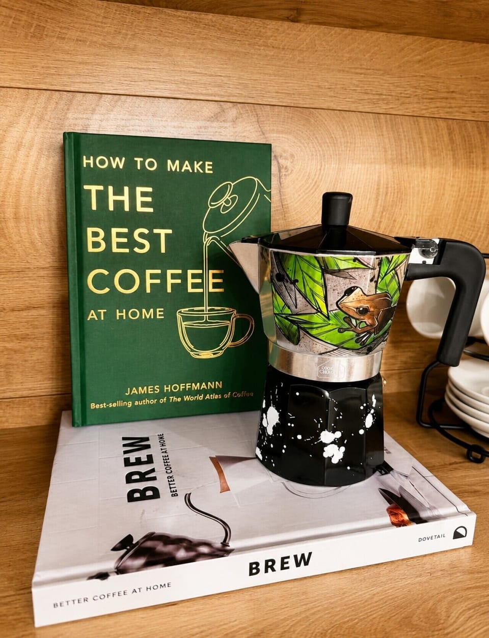 Prepare fresh coffee anytime with our convenient in-home coffee station.